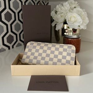 Louis Vuitton Zippy Damir Azur Canvas Insolite Wallet